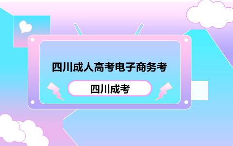 四川成人高考电子商务